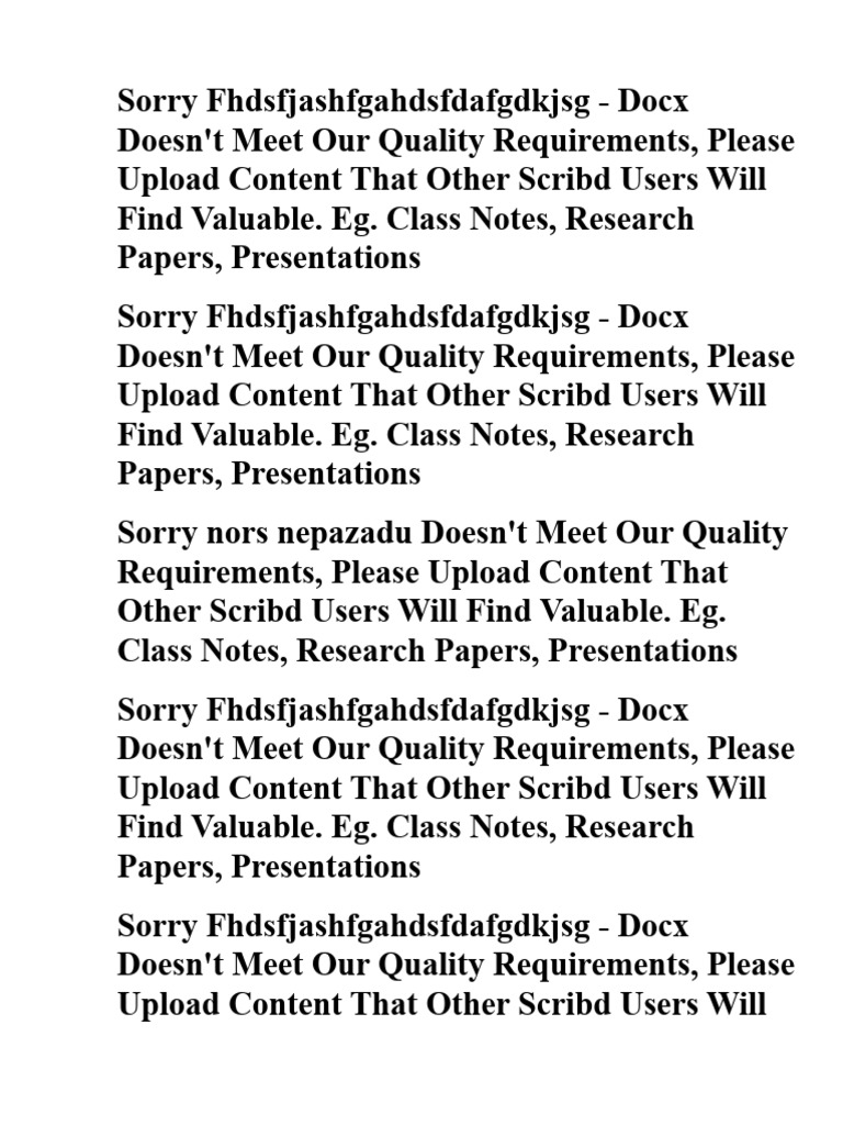 Scribd Upload Quality Guidelines | PDF | Scribd | Websites