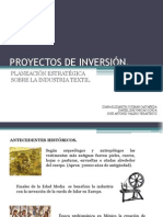 Proyectos de Inversión