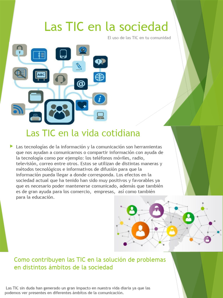 Impacto de las TIC en la Sociedad | PDF | Tecnología de información y ...