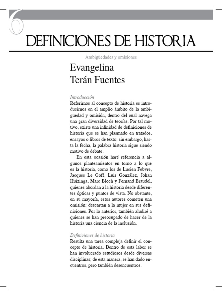 Inclusión de la mujer en la historia | PDF | Science | México
