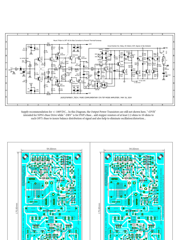 CFA TEF Mode Amplifier Design Guide | PDF | Computer Engineering ...