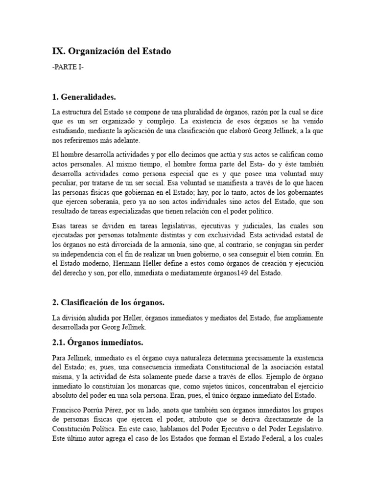 Estructura y Funciones del Estado | PDF | Separación de poderes ...