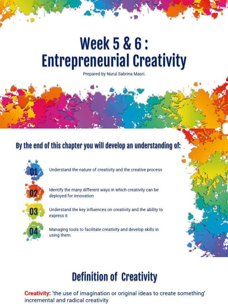 Enhancing Entrepreneurial Creativity | PDF | Creativity | Thought