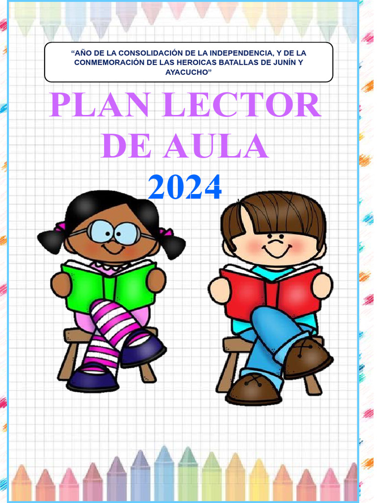 Plan Lector de Aula 2024 | PDF | Maestros | Evaluación