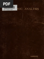 Harmonic Analysis (1910)