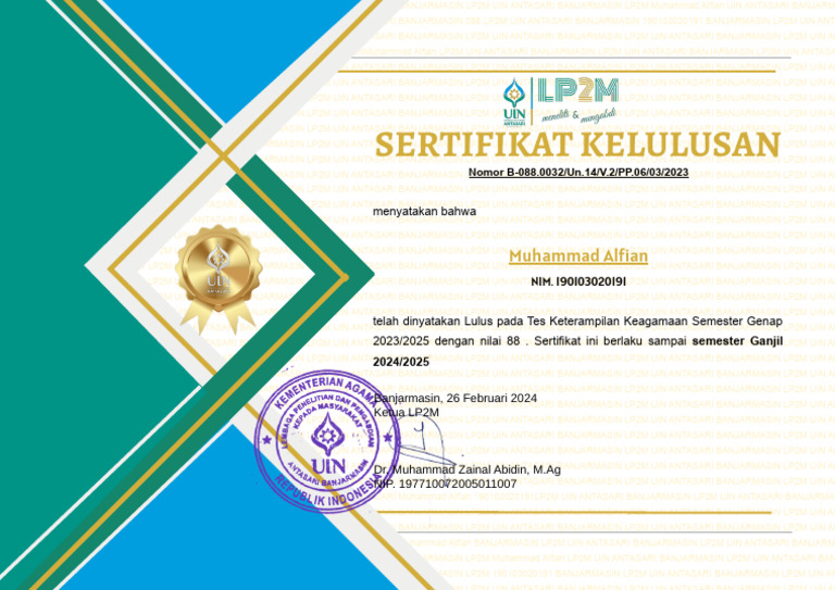2. Sertifikat TKK | PDF