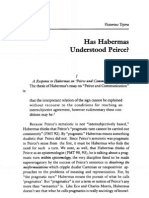 Has Habermas Understood Peirce - V Tejera