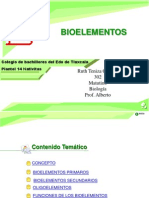 Diapositivas Bioelementos