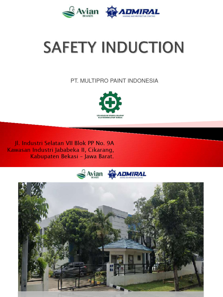 Kebijakan K3 dan Lingkungan Multipro Paint | PDF