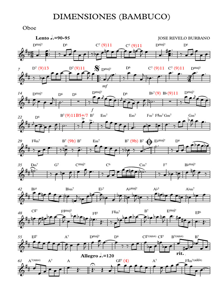 Dimensiones Cifrado Guitarra - Partitura Completa | PDF | Théorie ...