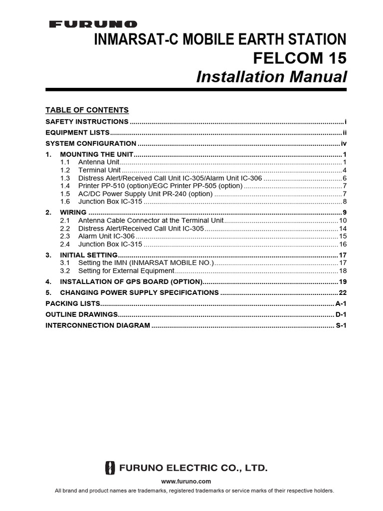 Felcom 15 Installation | PDF | Electrical Wiring | Fuse (Electrical)
