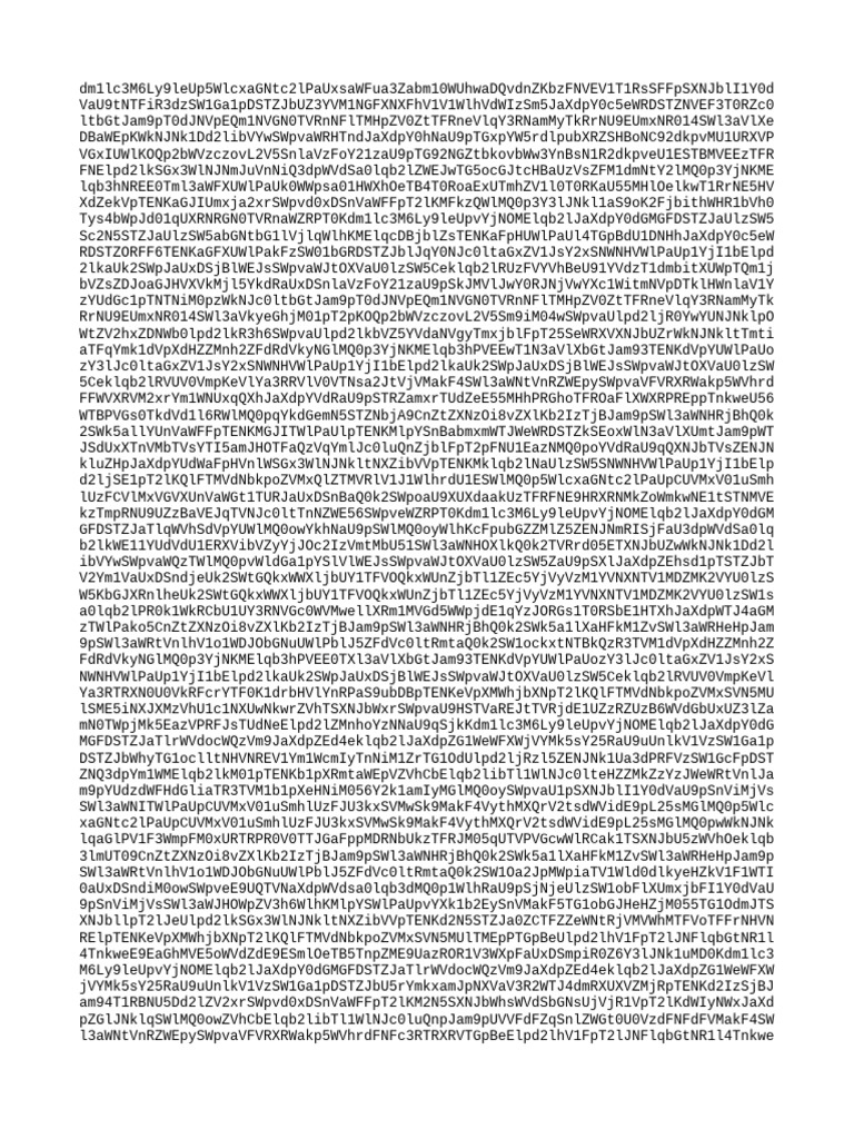 Base64 Encoded Data Analysis | PDF | History