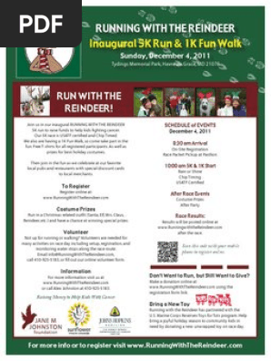 Reindeer Run Flyer Latest