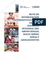 RUTA INTERINSTITUCIONAL DE ATENCIÃ_N INTEGRAL VICTIMAS DE ABUSO