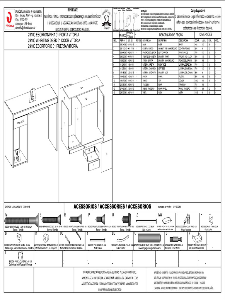 Esquema de Montagem 1 | PDF