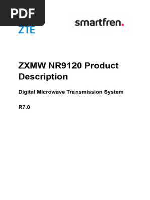 ZTE NR9120 Product Description | PDF | Modulation | Radio