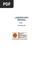 Surveying Lab Manual