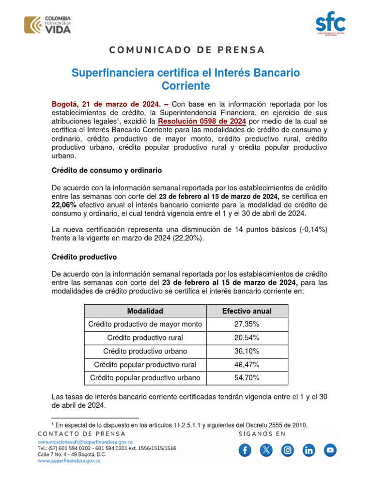 Interes Moratorio | PDF | Crédito | Finanzas y dinero