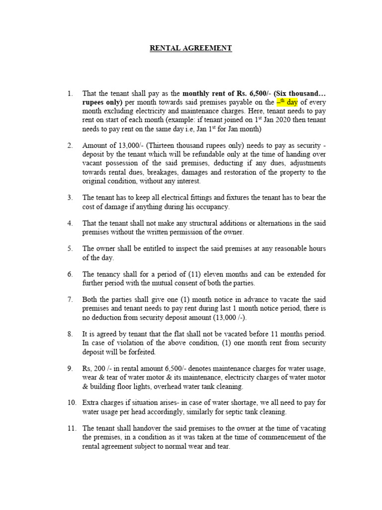 Tolet Terms July 09 2020 | PDF | Leasehold Estate | Renting