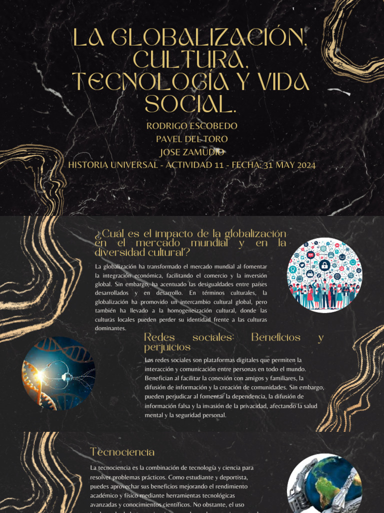 La Globalización Cultura Tecnología Y Vida Social Pdf