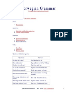 Norwegian Grammar
