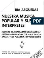 Nuestra música popular y sus intérpretes (José María Arguedas)