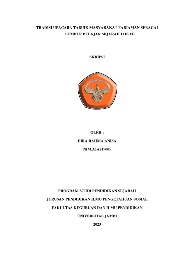 Skripsi Dira | PDF