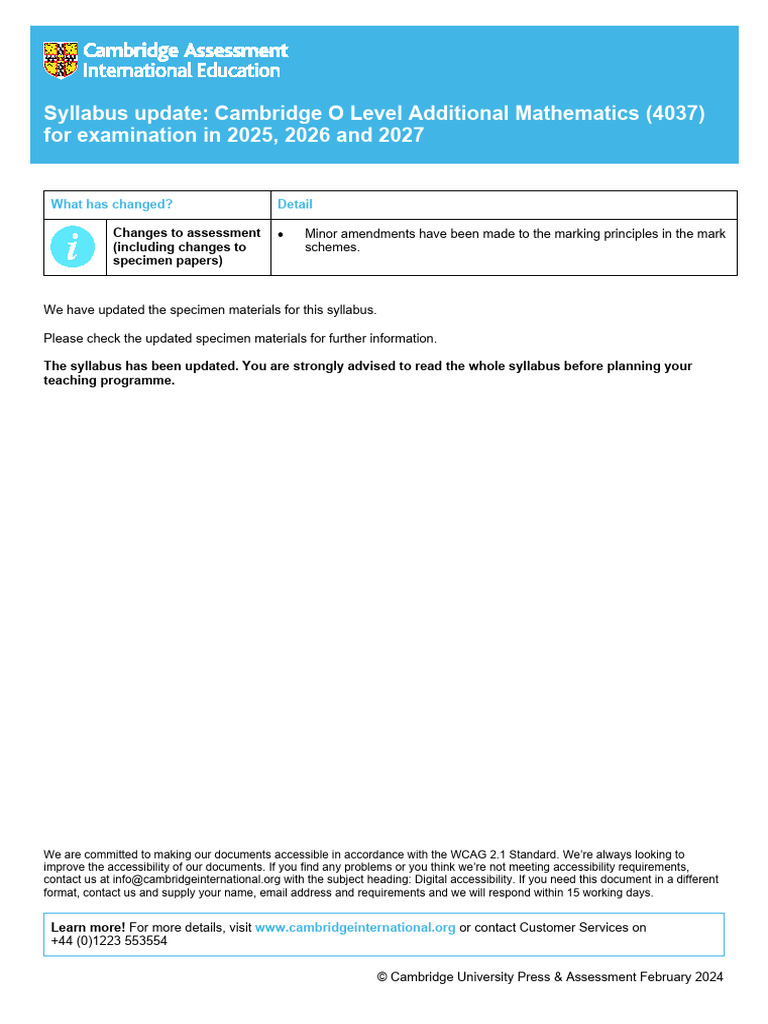 Mathadd 4037 2025 2027 syllabus update pdf