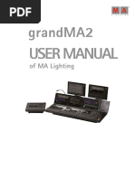 grandMA3 - User - Manual grandMA3 en v1.8 | PDF | Technology & Engineering