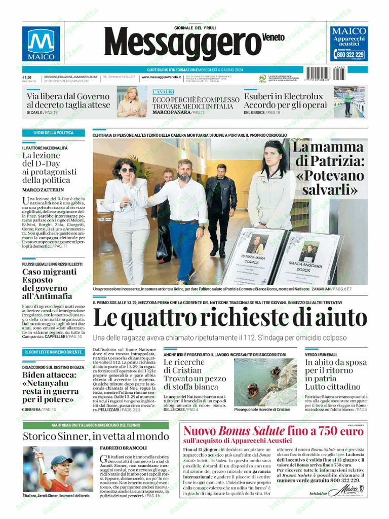Messaggero Veneto Udine - 05-06-2024HQ | PDF