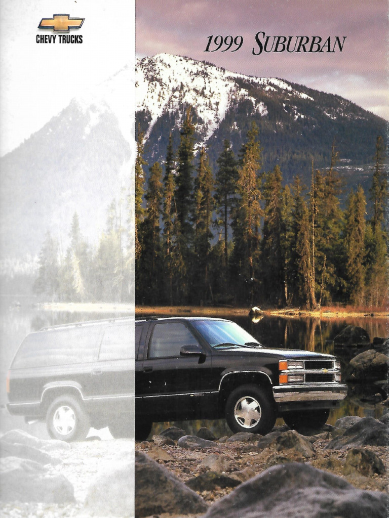 1999 CHEVY SUBURBAN SERVICE MANUAL intelligence overview