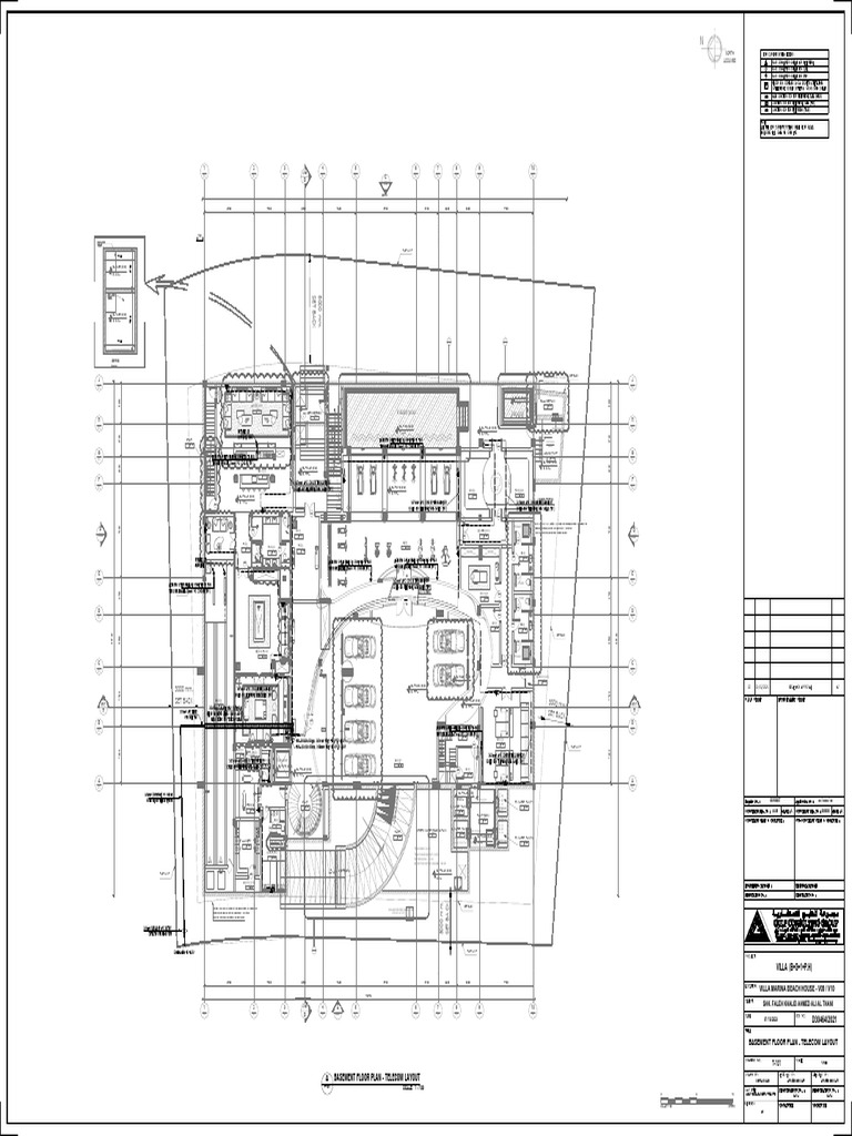 T 101 Basement Floor Plan Telecom Layout Pdf Hygiene Leisure