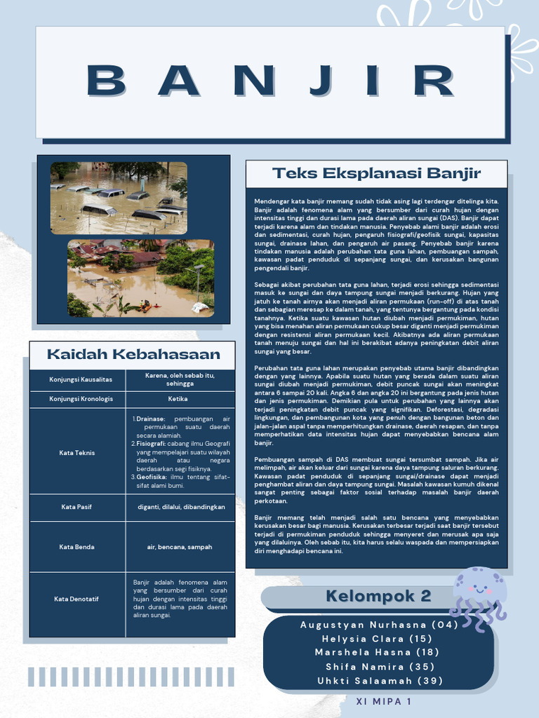 Teks Eksplanasi Banjir Pdf