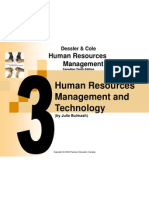 Chapter 3 - Human Resources Management and Technology