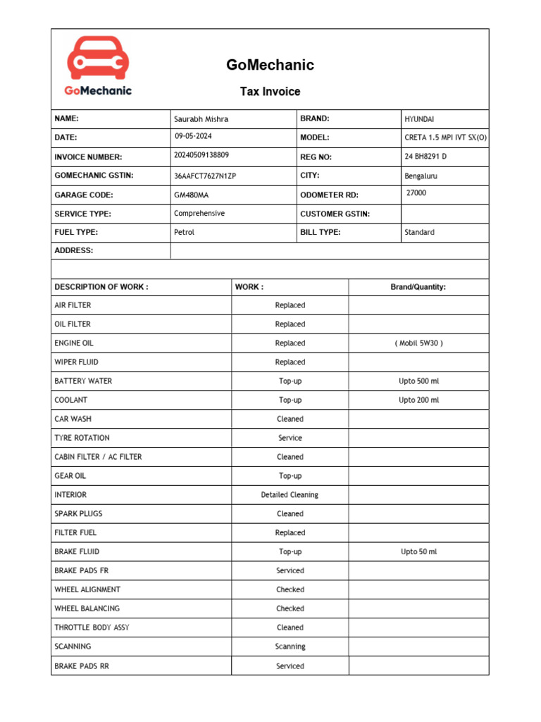 Car Maintenance May | PDF | Brake | Vehicles