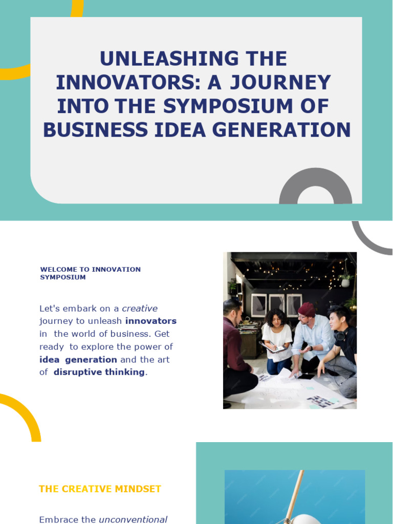 Business Innovation Symposium Guide | PDF
