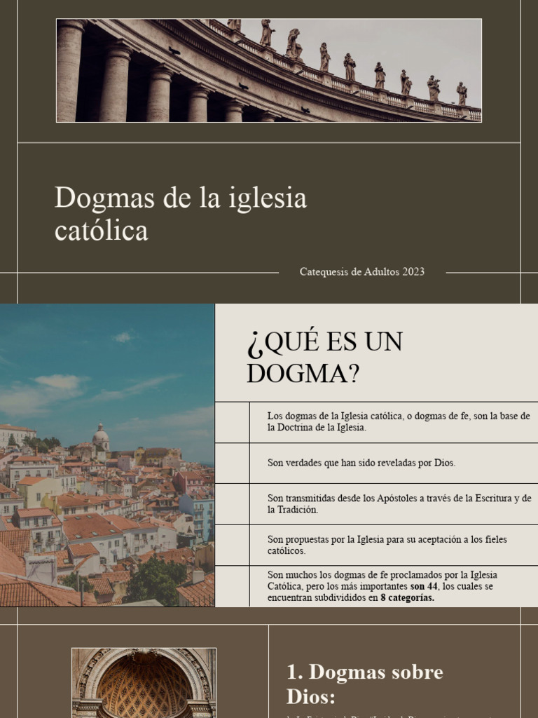 Dogmas de la Iglesia Católica 2023 | PDF | María, madre de Jesús ...