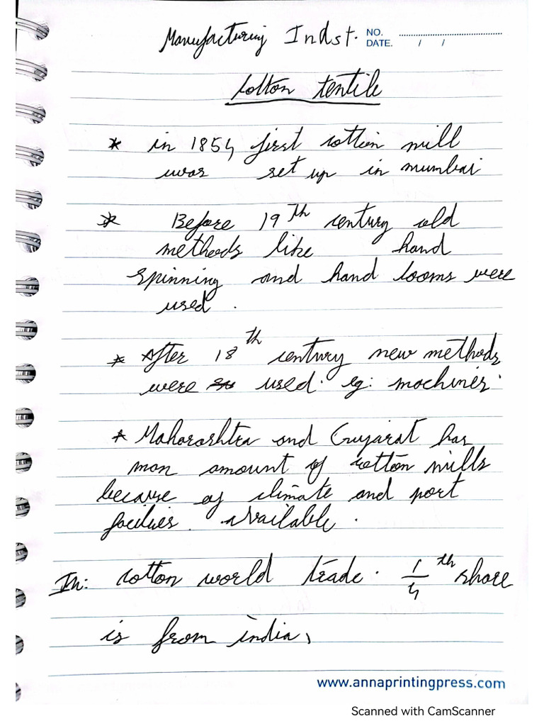 Manufacturing Industries Notes Part 2 Pdf