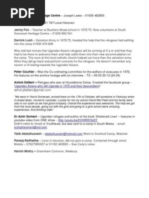 contact list