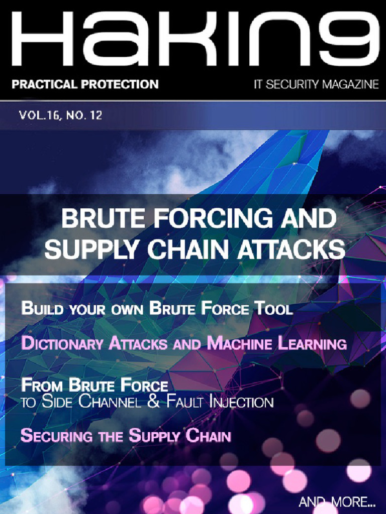 Brute Forcing and Supply Chain Attacks | PDF | World Wide Web | Internet &  Web