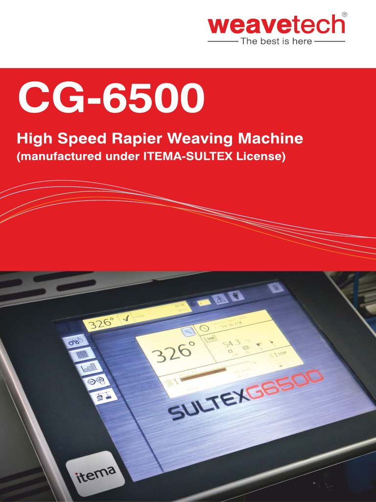 CTMSULTEX Rapier Loom Catalogue PDF