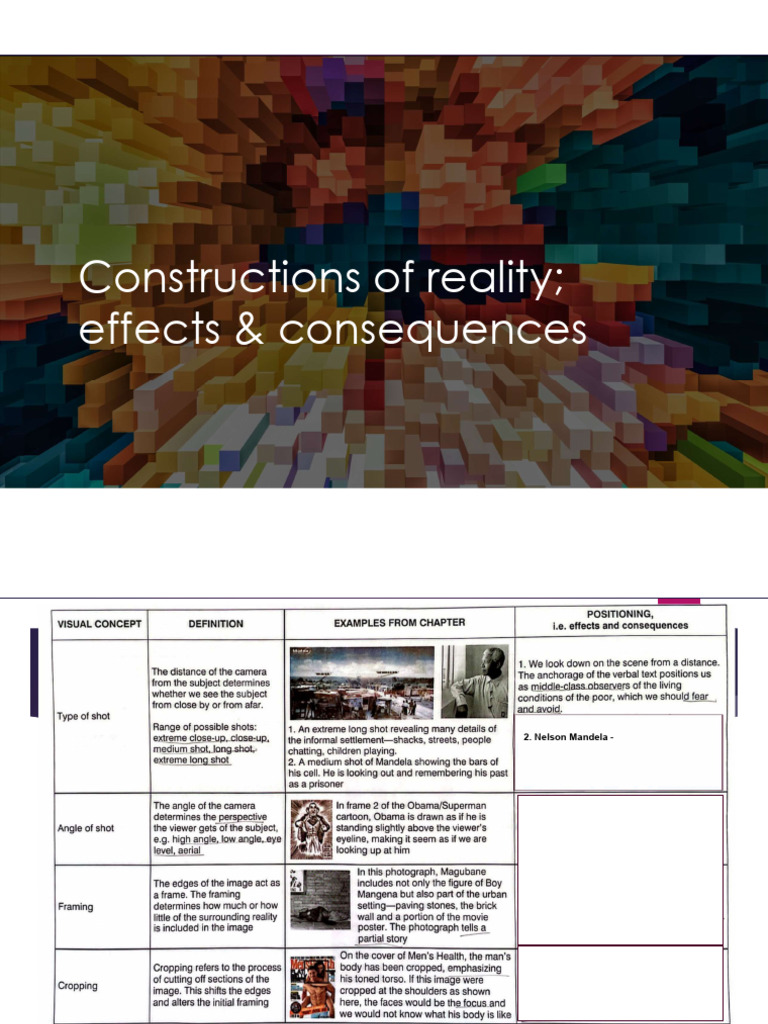 Constructions of Reality | PDF