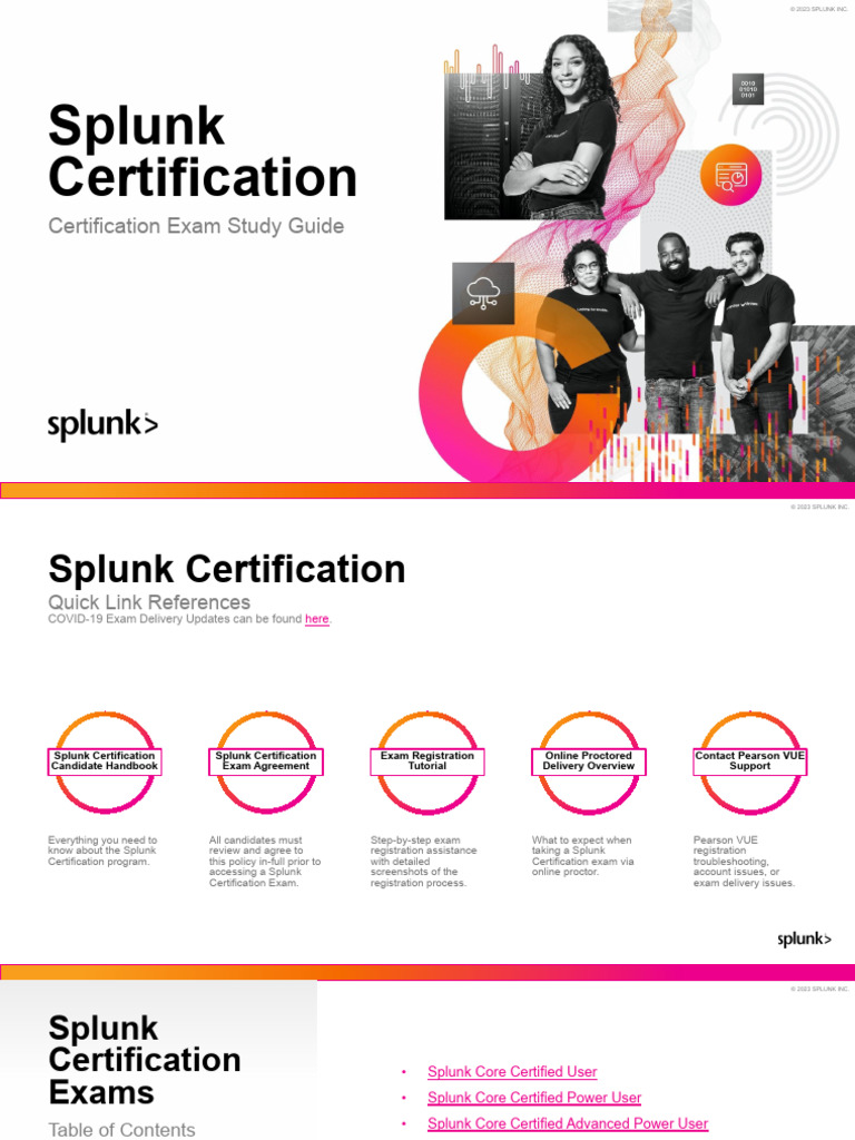 Splunk Certification Exam Study Guide | PDF | Computer Security | Security