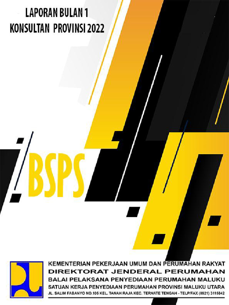 Contoh Rumah BSPS di Maluku Utara | PDF