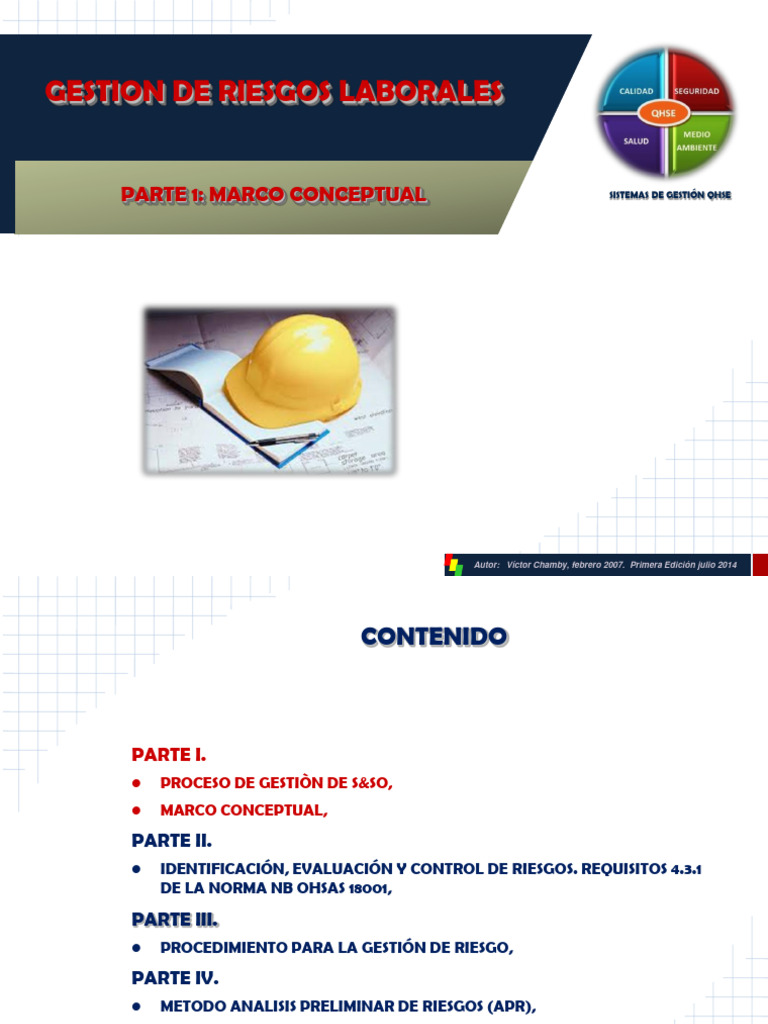 Gestion de Riesgos Parte I r1 | PDF | Riesgo | La seguridad
