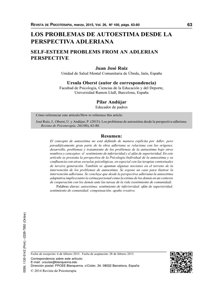 los-problemas-de-autoestima-desde-la-perspectiva-adleriana-self-esteem