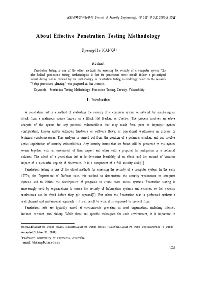 Effective Penetration Testing | PDF | Penetration Test | Vulnerability ...