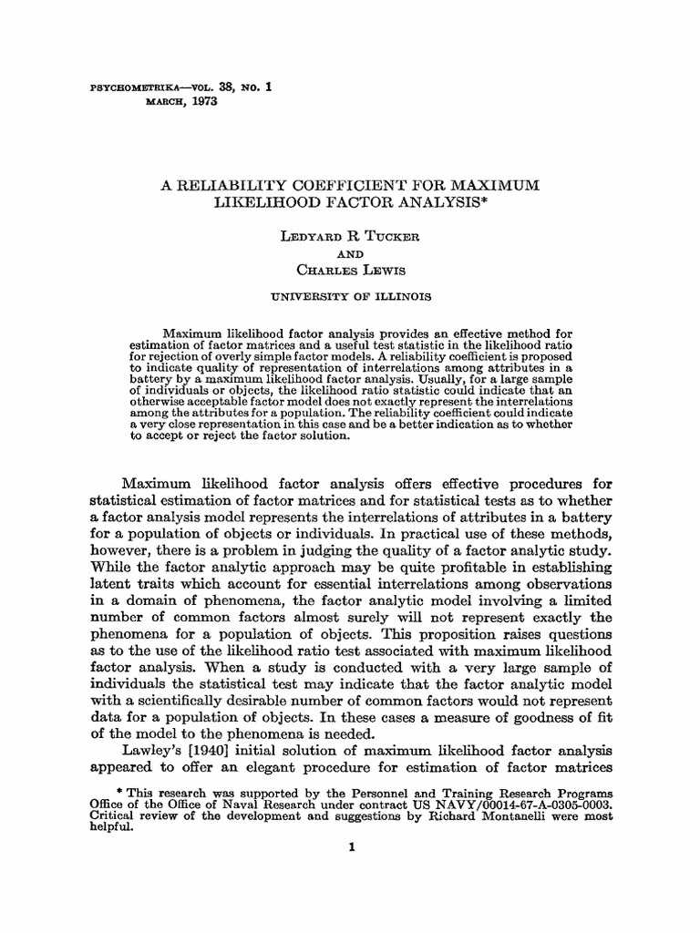 Bf02291170 download free pdf factor analysis statistics