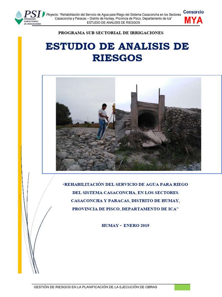 Analisis De Riesgo En La Planificacion De La Ejecucion De Obras Pdf