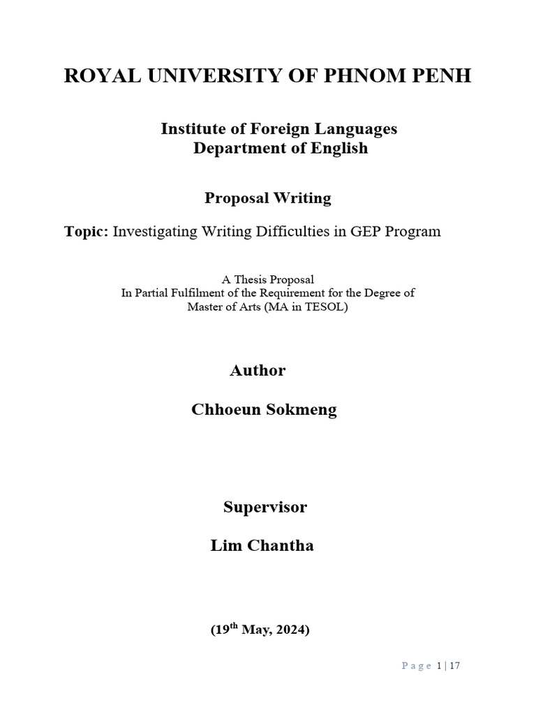 Writing Challenges in GEP Program | PDF | Learning | Sampling (Statistics)